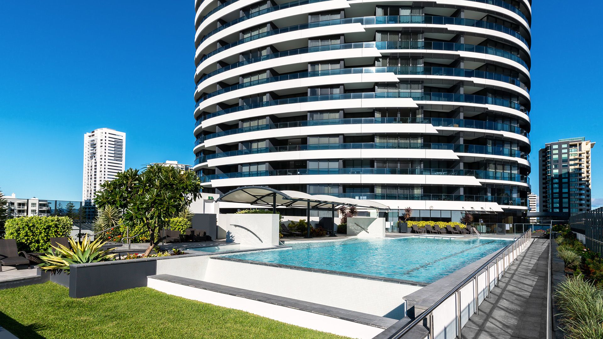 Gold Coast Family Fun: Broadbeach Two-Bedroom Suites for Four Guests with Unlimited Dreamworld Entry