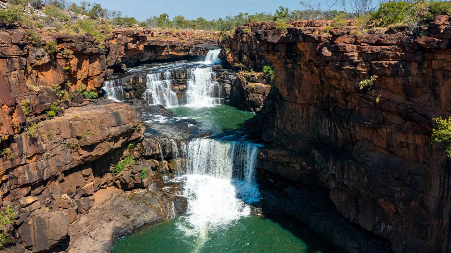 Full-Day Tour Mitchell Falls Explorer Tour, Scenic Helicopter Flight Transfers with Lunch & Refreshments