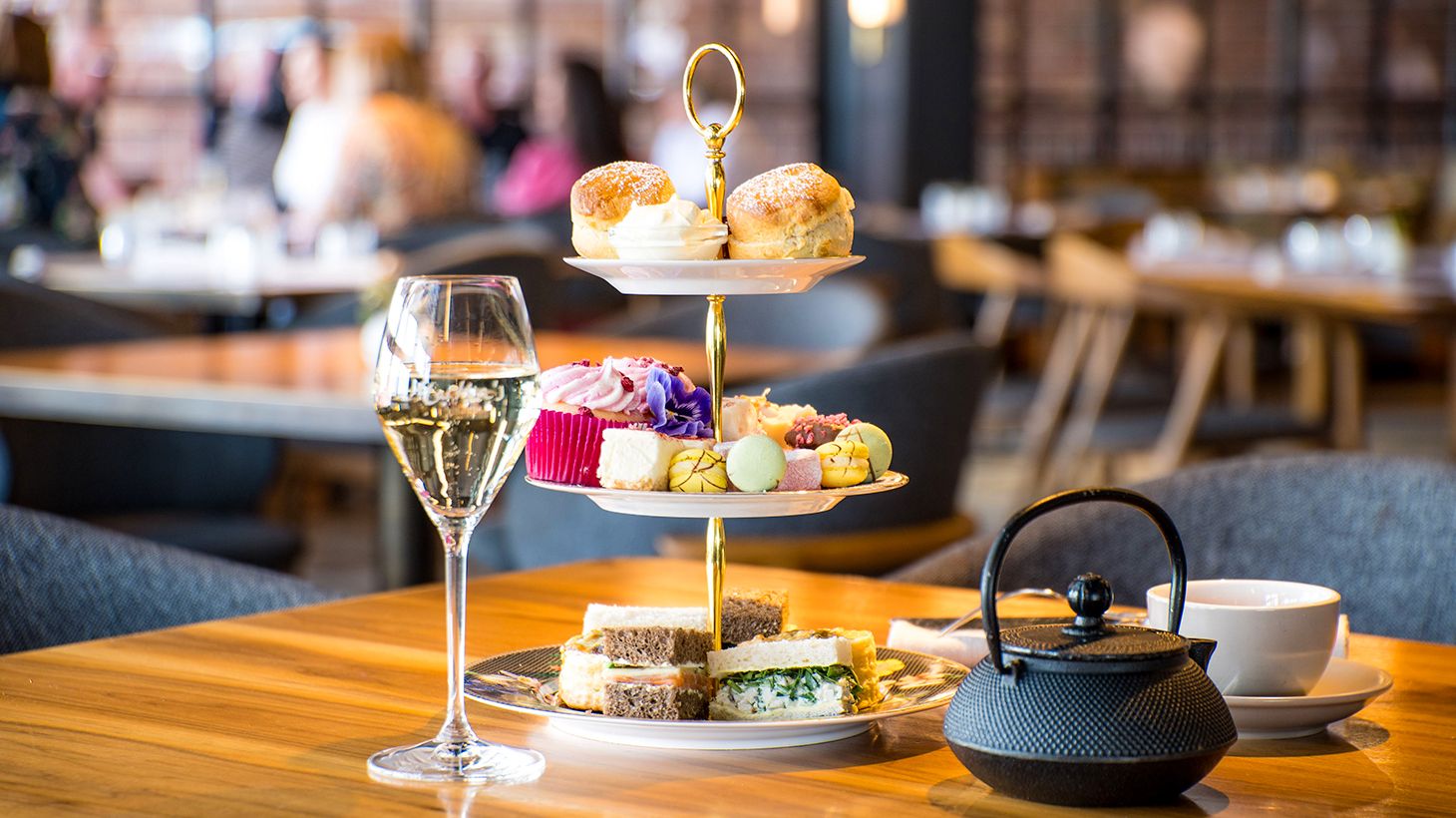 Harbourfront High Tea with Glass of Sparkling Wine & Free-Flow Sparkling Wine Upgrade Available