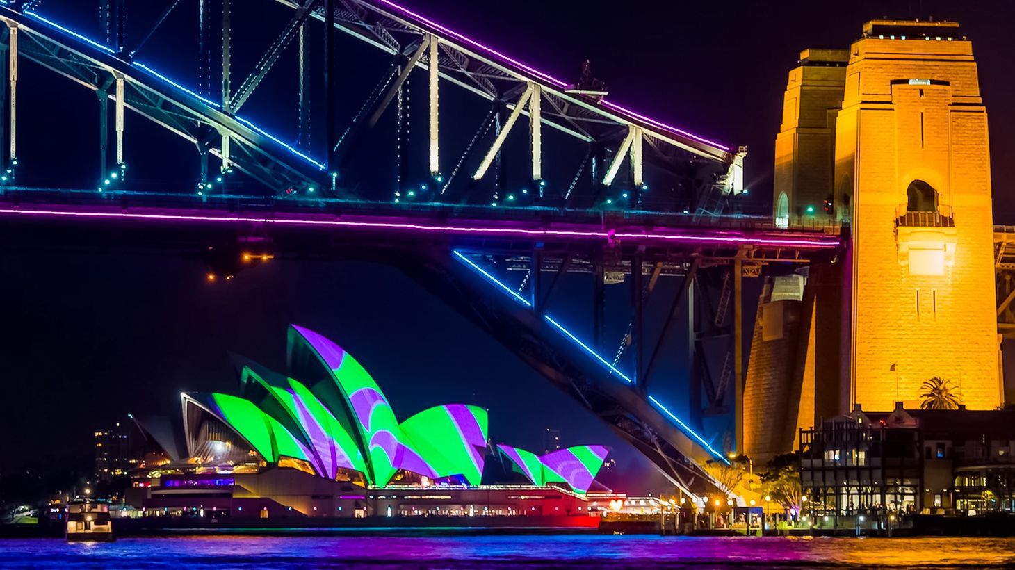 Experience Vivid Sydney from the Water with a 90-Minute BYO Harbour Cruise 3