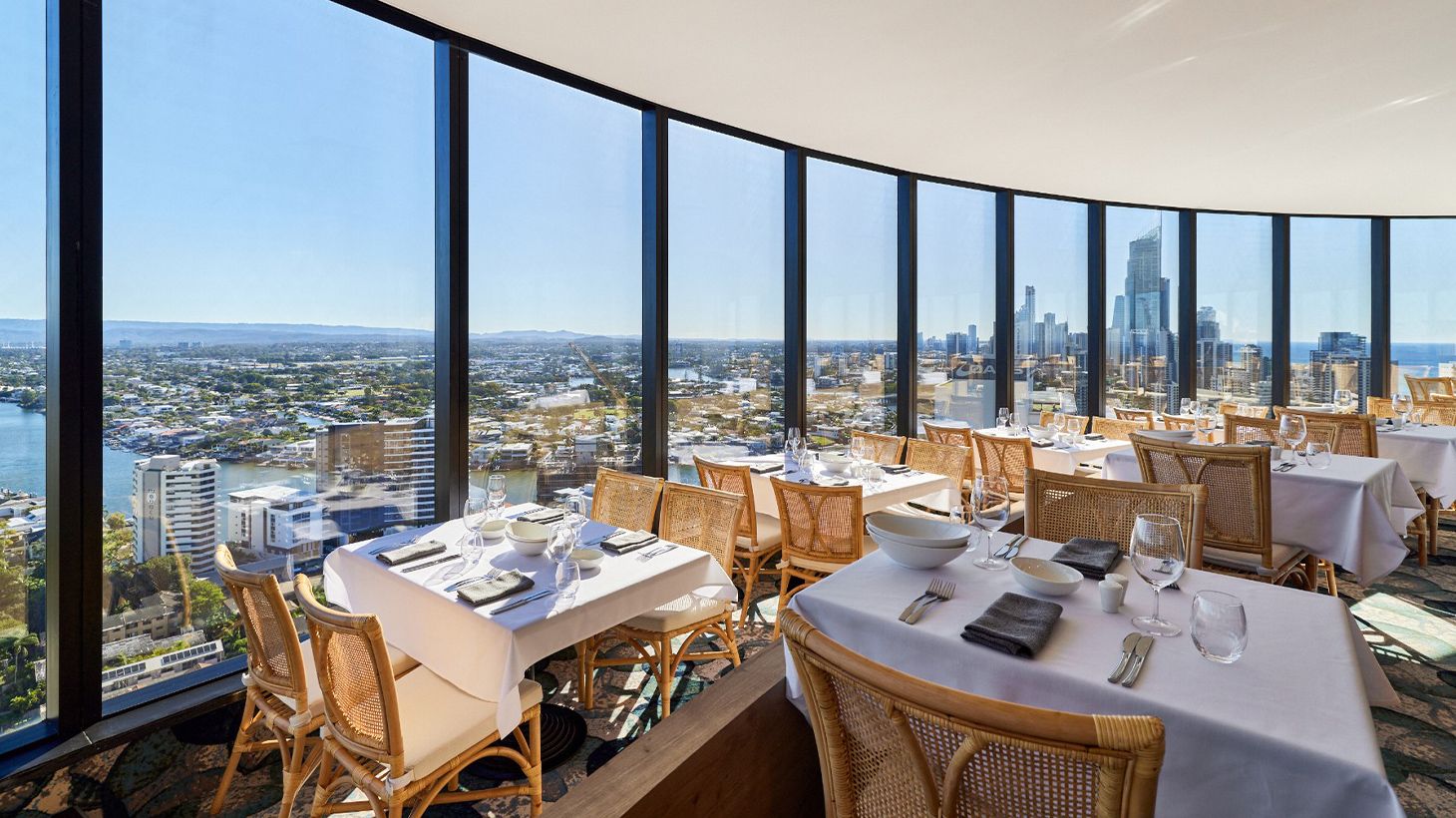 Revolving Rooftop Buffet Lunch Experience at Horizon Sky Dining, Gold Coast