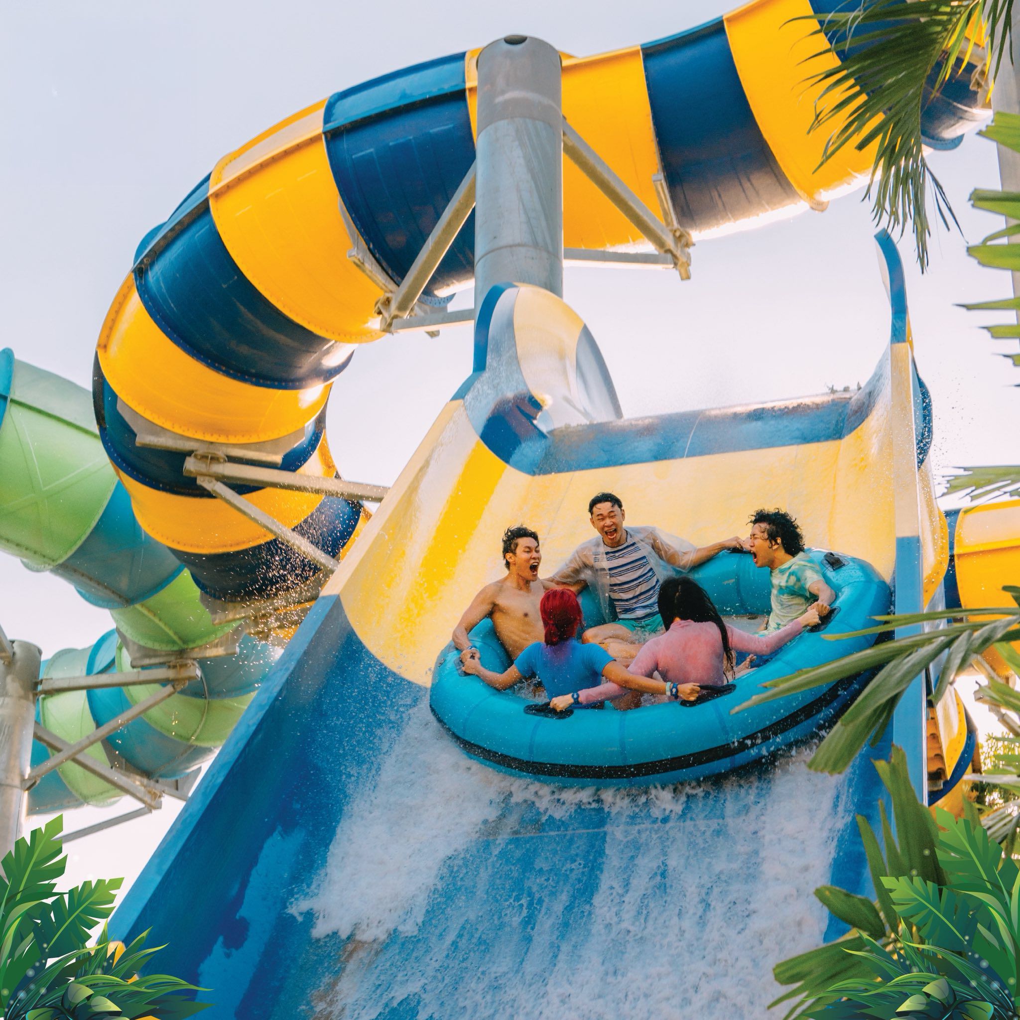 Vana Nava Hua Hin Waterpark Day Passes with Waterslides & Swim-Up Bar 1