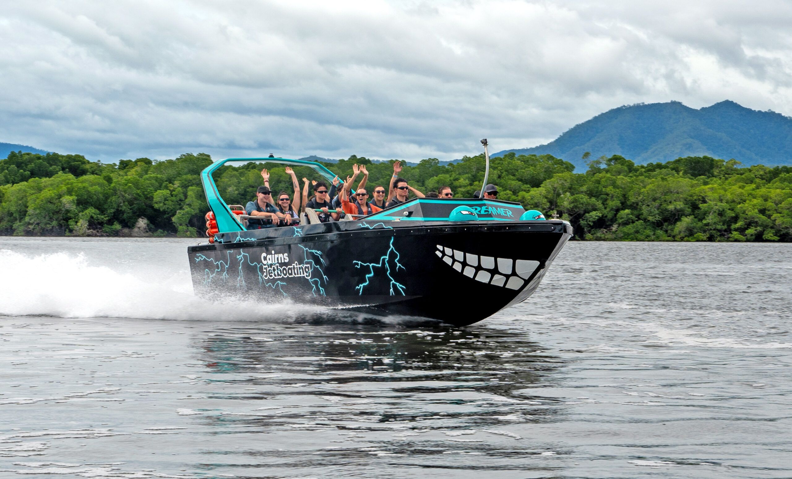 Thrilling 35-Minute Jet Boat Ride on Trinity Inlet