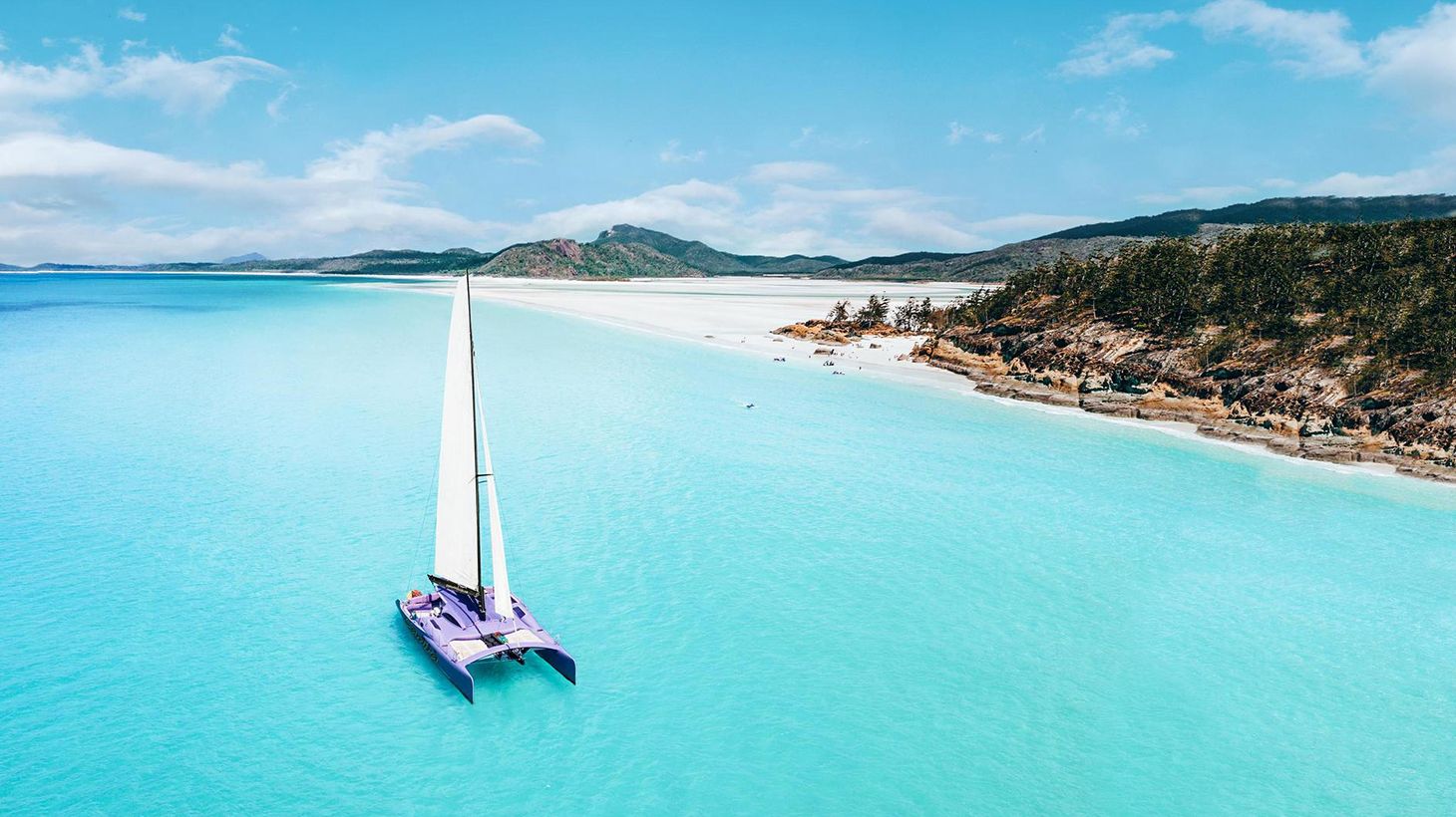 Full-Day Catamaran Sailing Adventure with BBQ Lunch, Drinks, Snorkelling & Guided Hike