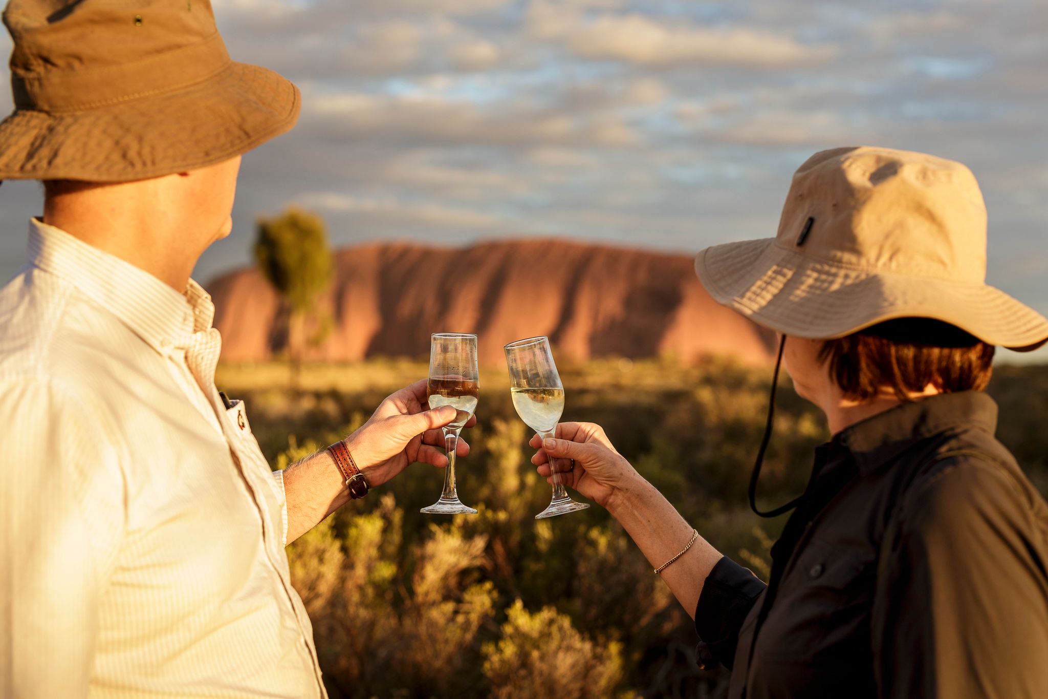 Excursion à Uluru avec barbecue au coucher du soleil et vin pétillant