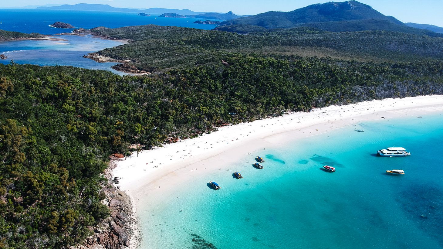 Full-Day Whitehaven Beach Catamaran Tour with Lunch & Snorkelling