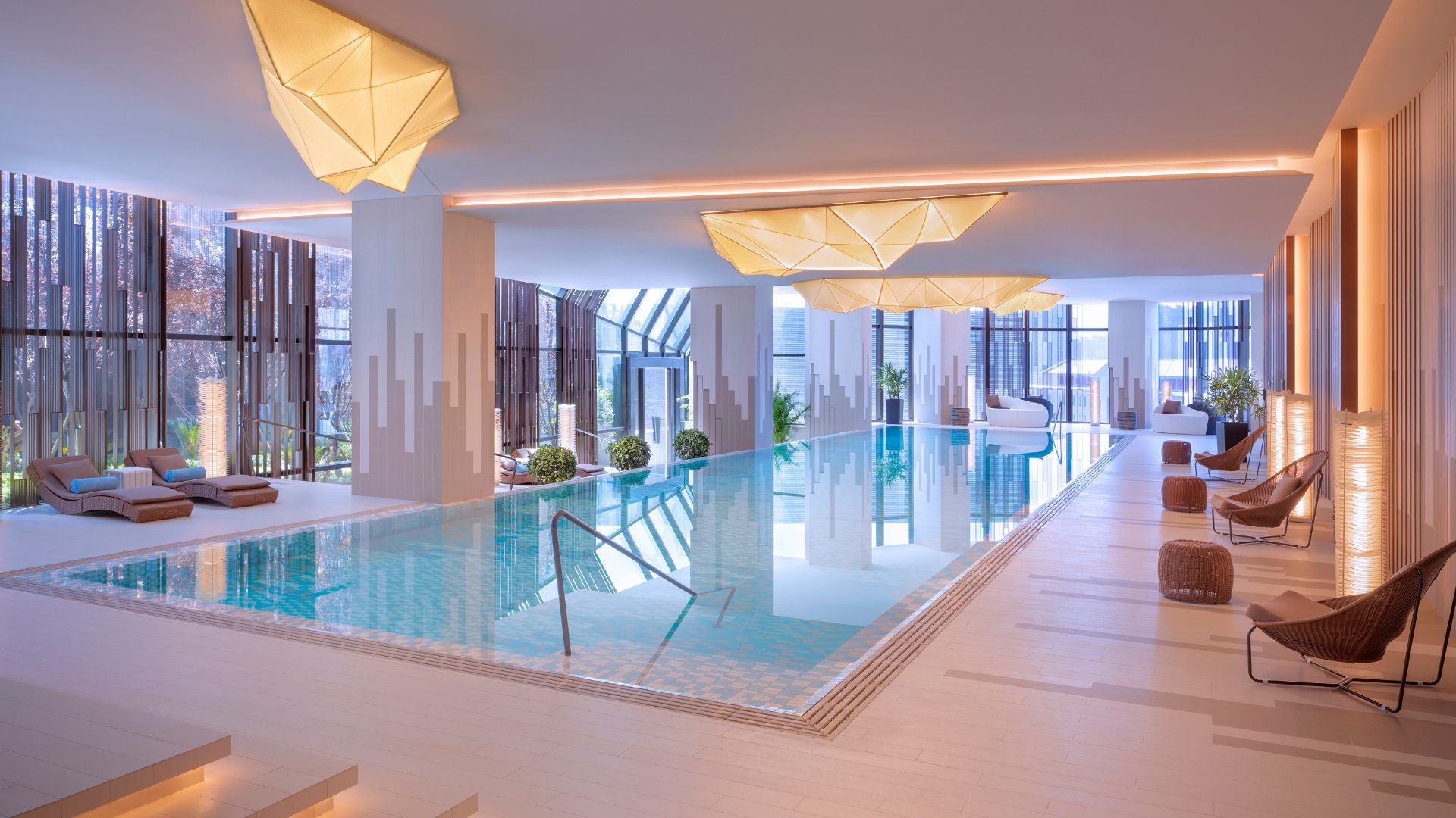 China Sky-High Opulence in Xi’an with Five Eateries & Mountain-View Rooftop Garden