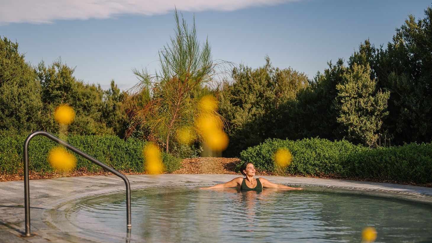 Luxueuse expérience hivernale de bains thermaux et repas en deux services avec vin à l’Alba Thermal Springs & Spa