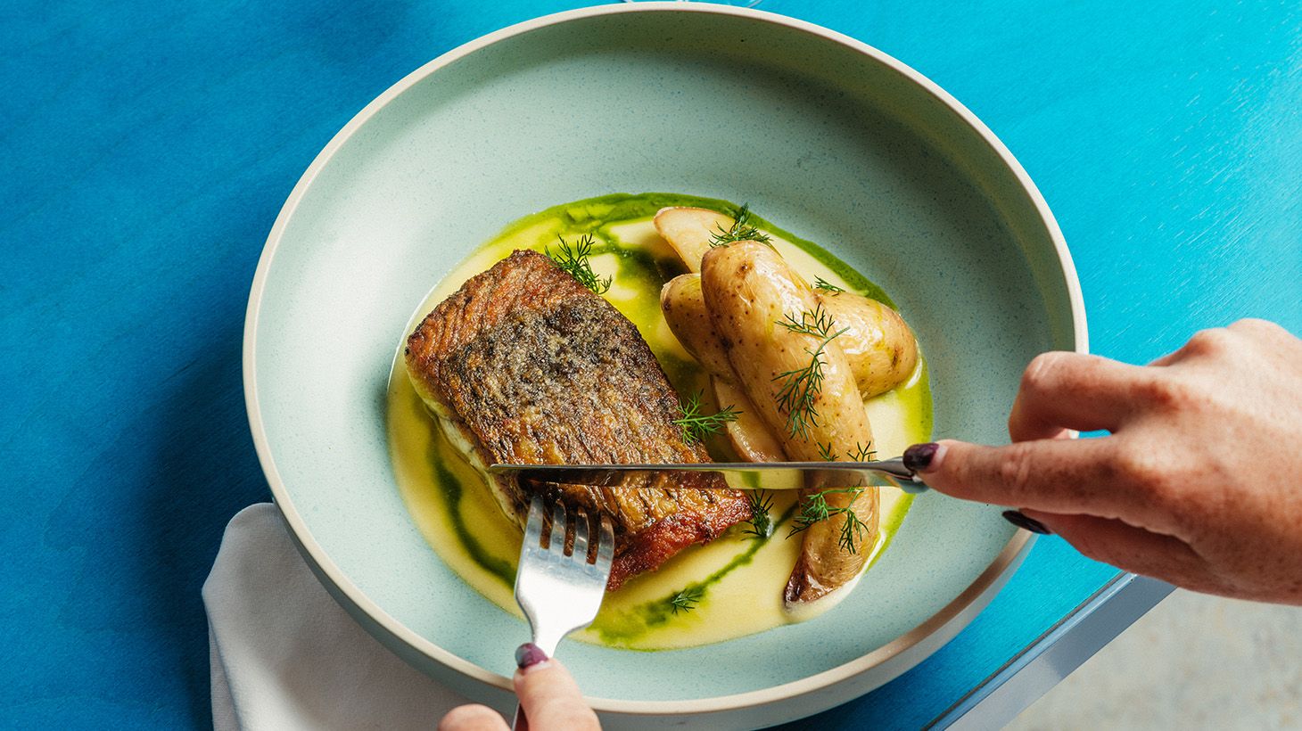 Waterfront Two-Course Lunch with Glass of Sparkling Wine at Summer Salt