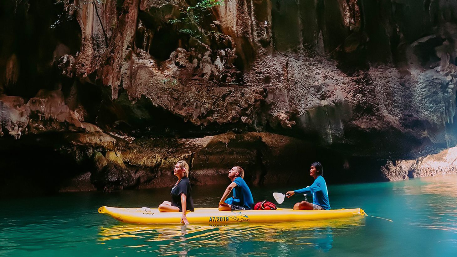 Full-Day Phang Nga Bay Sea Caves Kayak Tour with Lunch, Buffet Dinner & Roundtrip Transfers 1