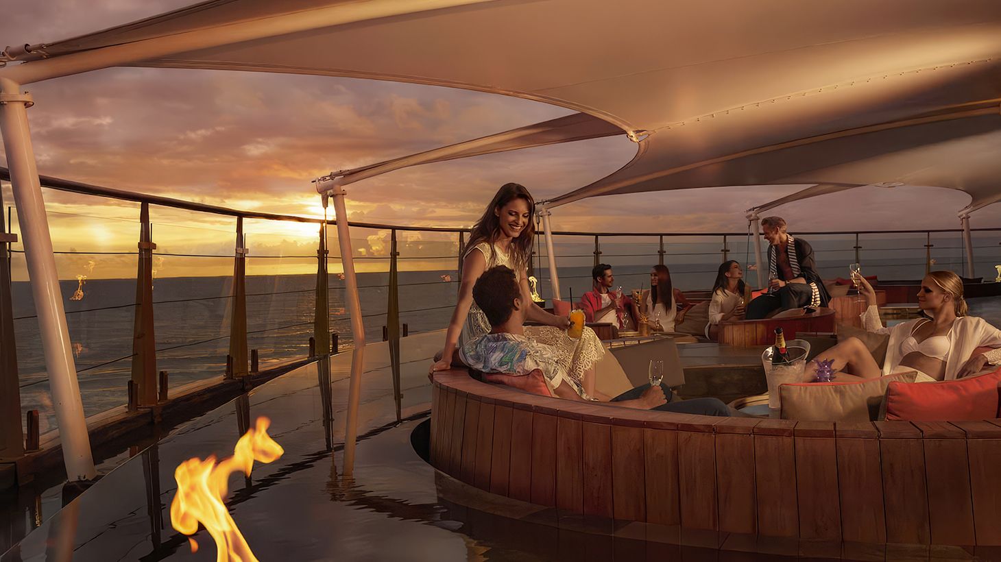 Susie Q Modern Asian Dinner & One-Hour Free Flow Cocktails for Two