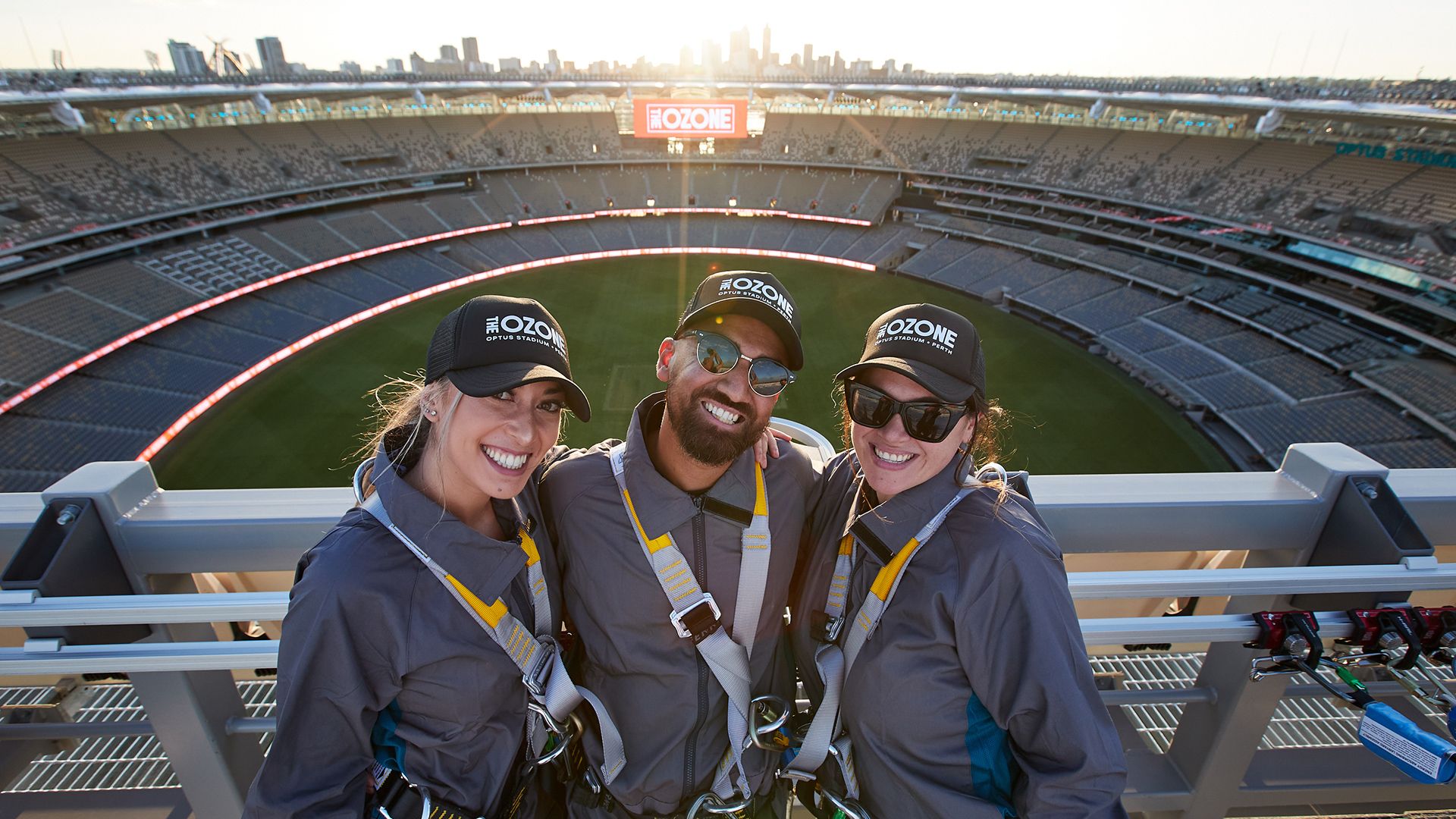 Optus Stadium Halo Experience Rooftop Tour with Branded Hat 4