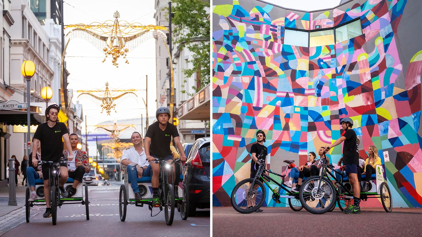 1.5-Hour Guided Rickshaw Tour of Perth CBD with Street Art Visits & Return Transfers to WA Museum Boola Bardip 8