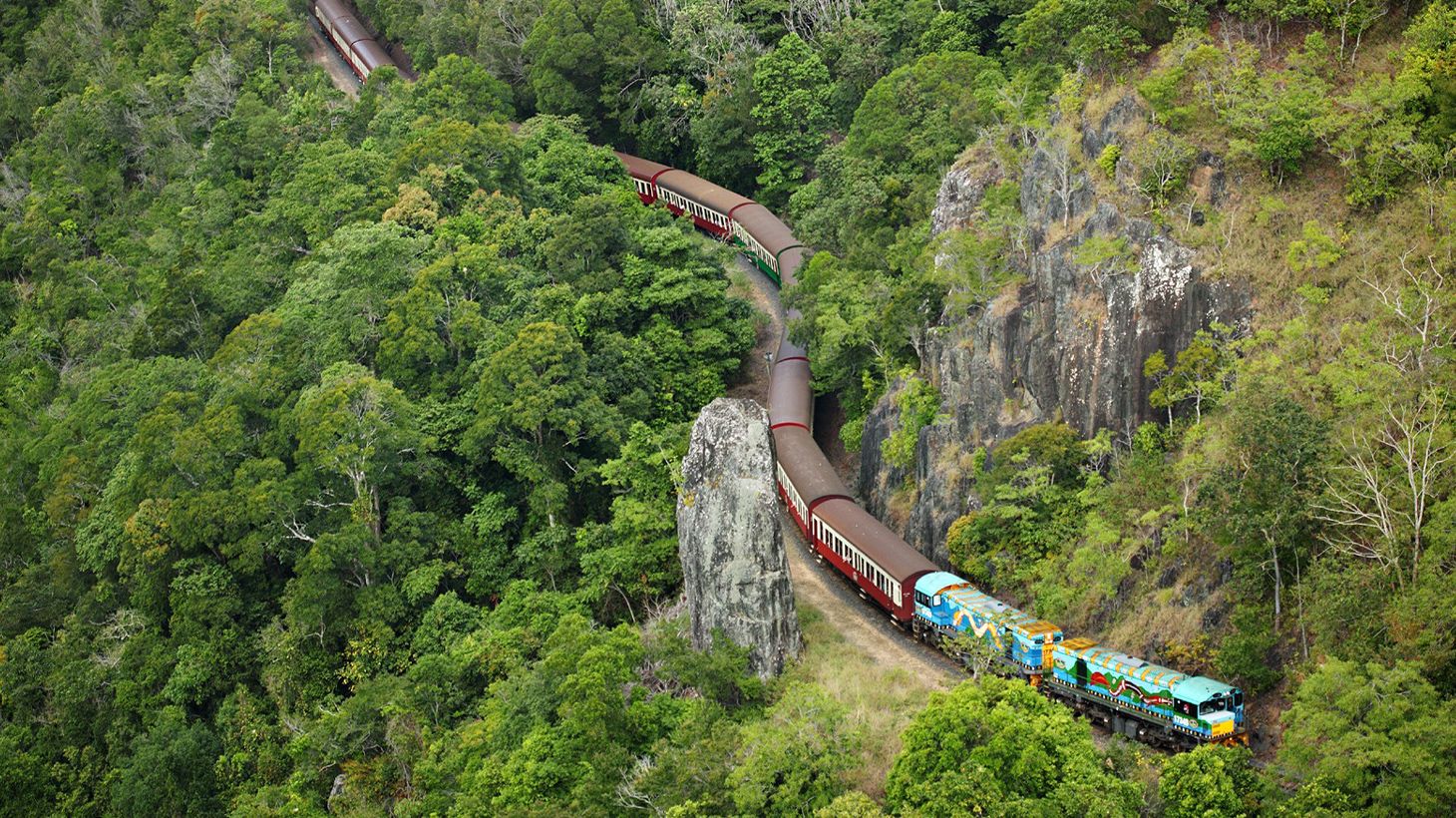 Journey through Heritage-Protected Rainforest with a One-Way Skyrail Ride & Scenic Rail Boarding Pass