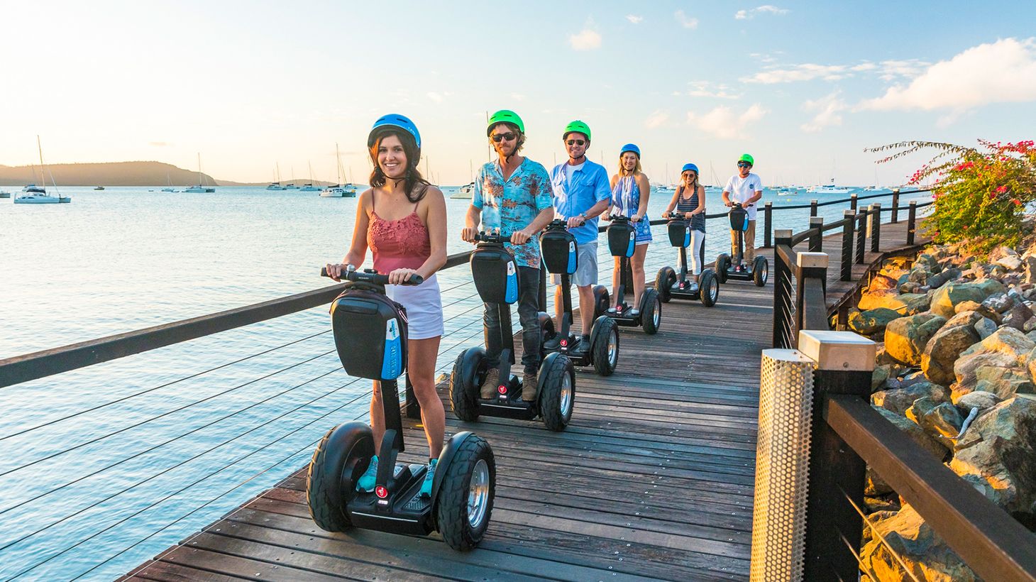 Three-Hour Segway Sunset & Boardwalk Tour with Dinner