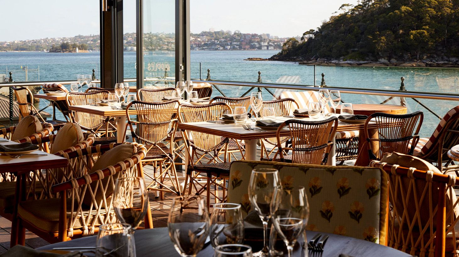 Waterfront Two-Course Lunch with Glass of Sparkling Wine at Ripples Chowder Bay