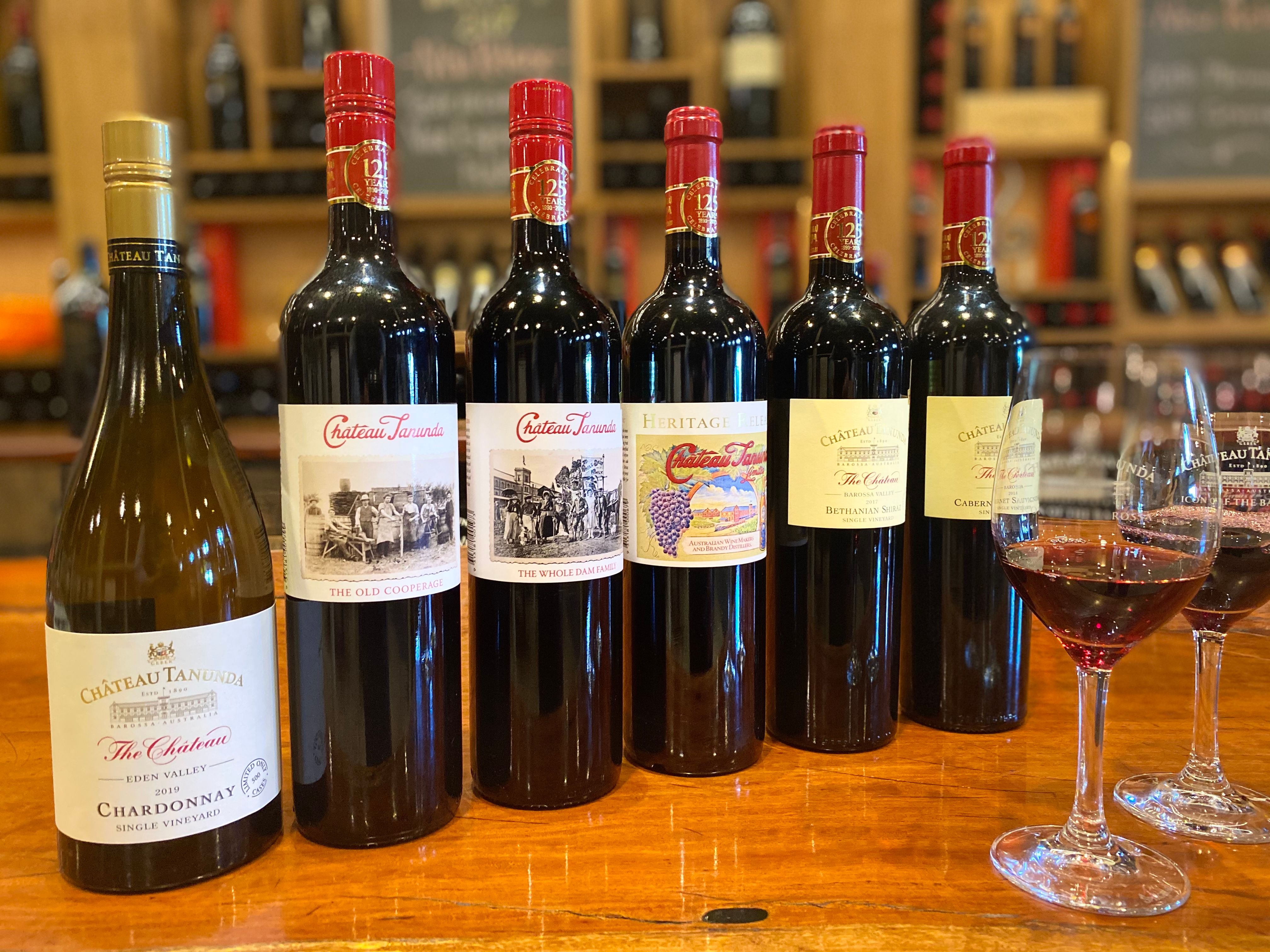 Terroirs of the Barossa Shiraz Tasting Experience at Chateau Tanunda