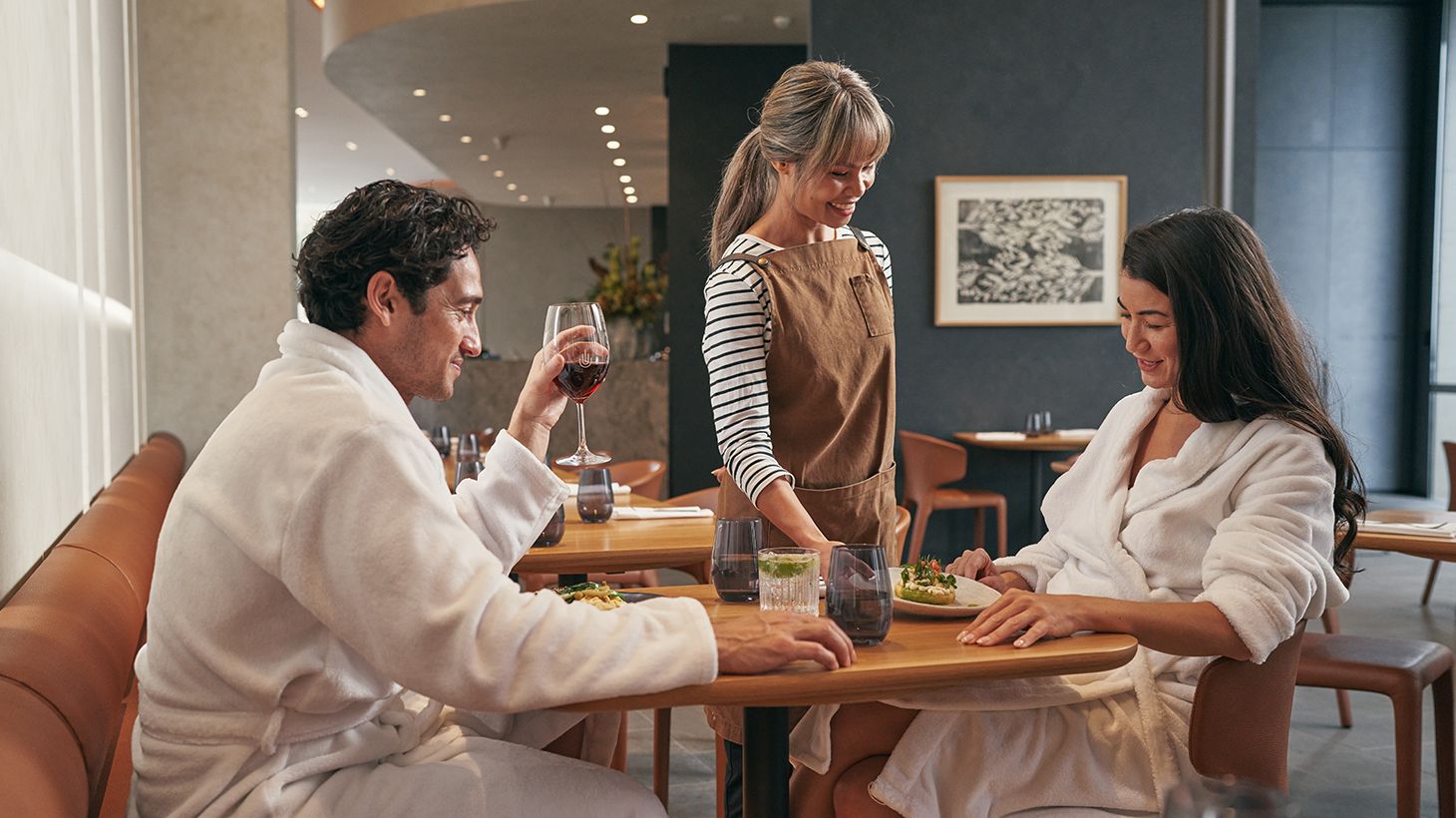 Luxurious Thermal Bathing & Two-Course Dining Experience with Glass of Wine at Alba Thermal Springs & Spa 2