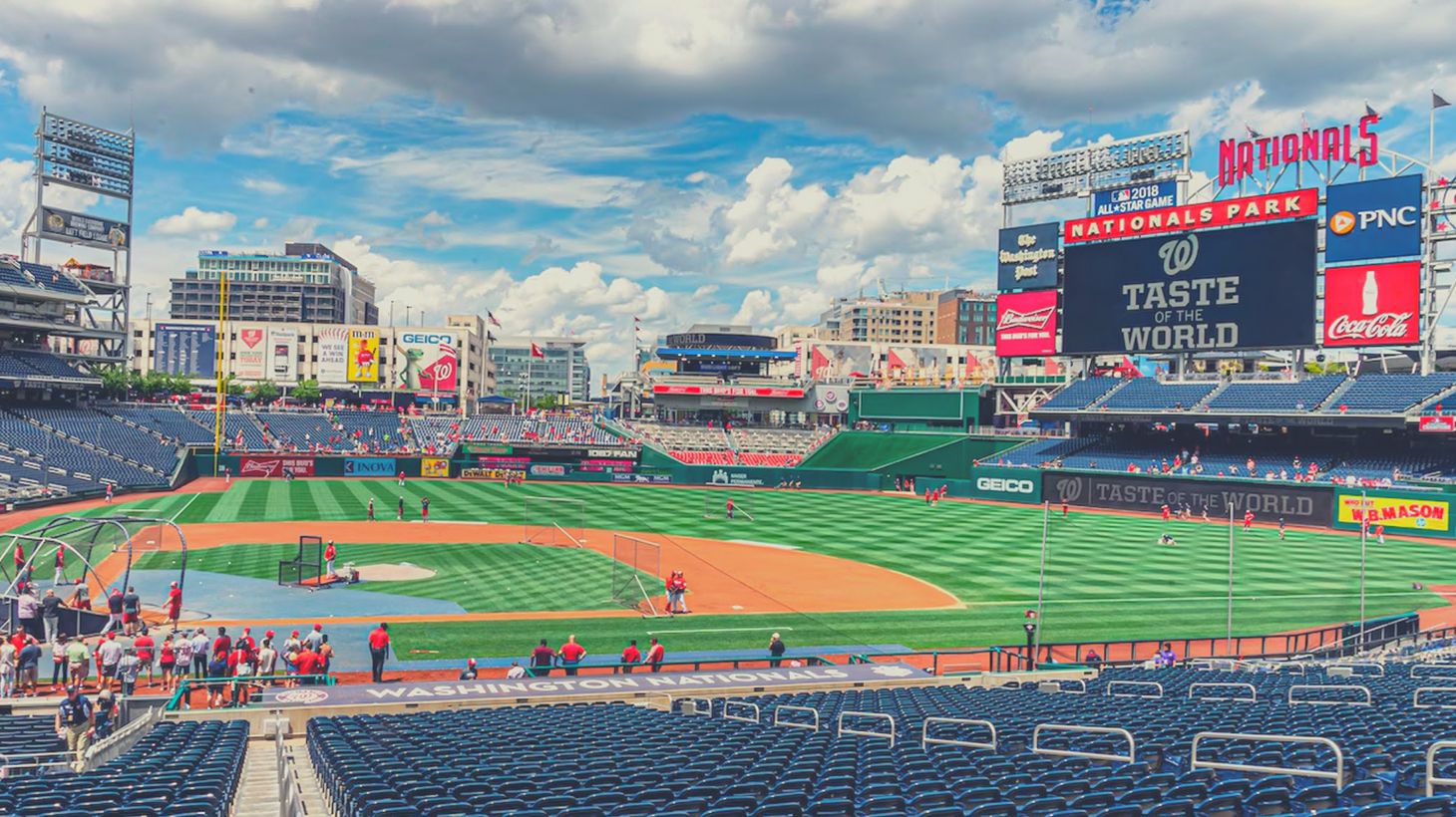 Ticket to a Washington Nationals Baseball Game at Nationals Park