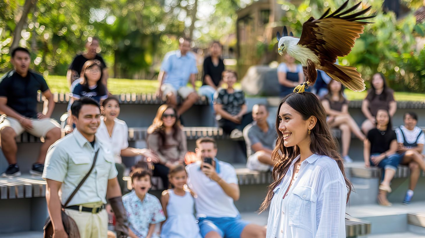 Head into Nature with a Private Bali Bird Park, Ubud Market and Monkey Forest Tour with Lunch & Return Transfers