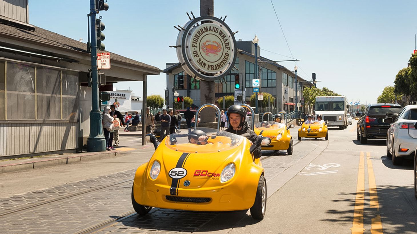 One-Hour Self-Drive GoCar Tour across Chinatown & Downtown with GPS Guide & Commentary 2