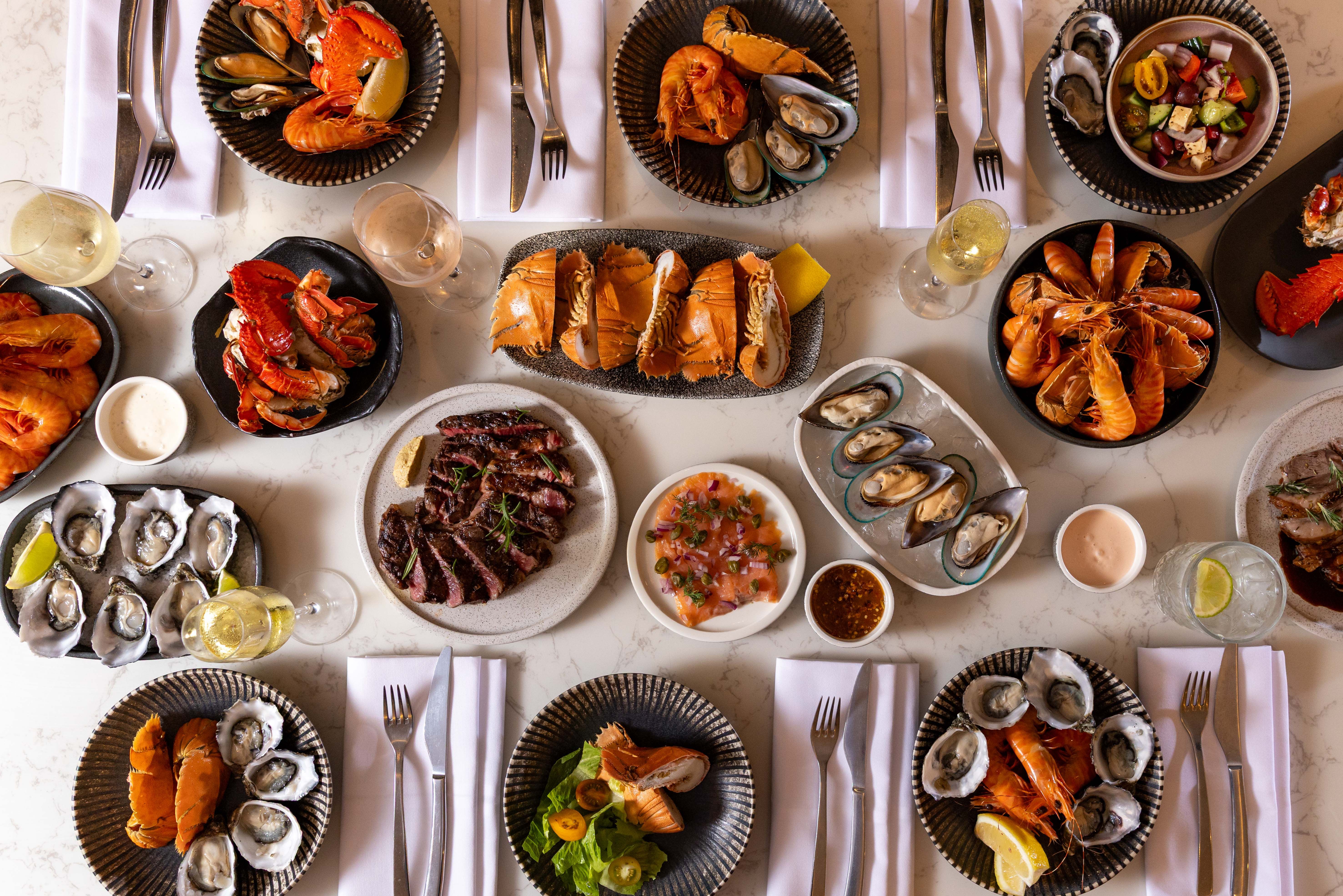 Signature Seafood and Grill Buffet Dinner at JW Marriott's Critique Restaurant Gold Coast