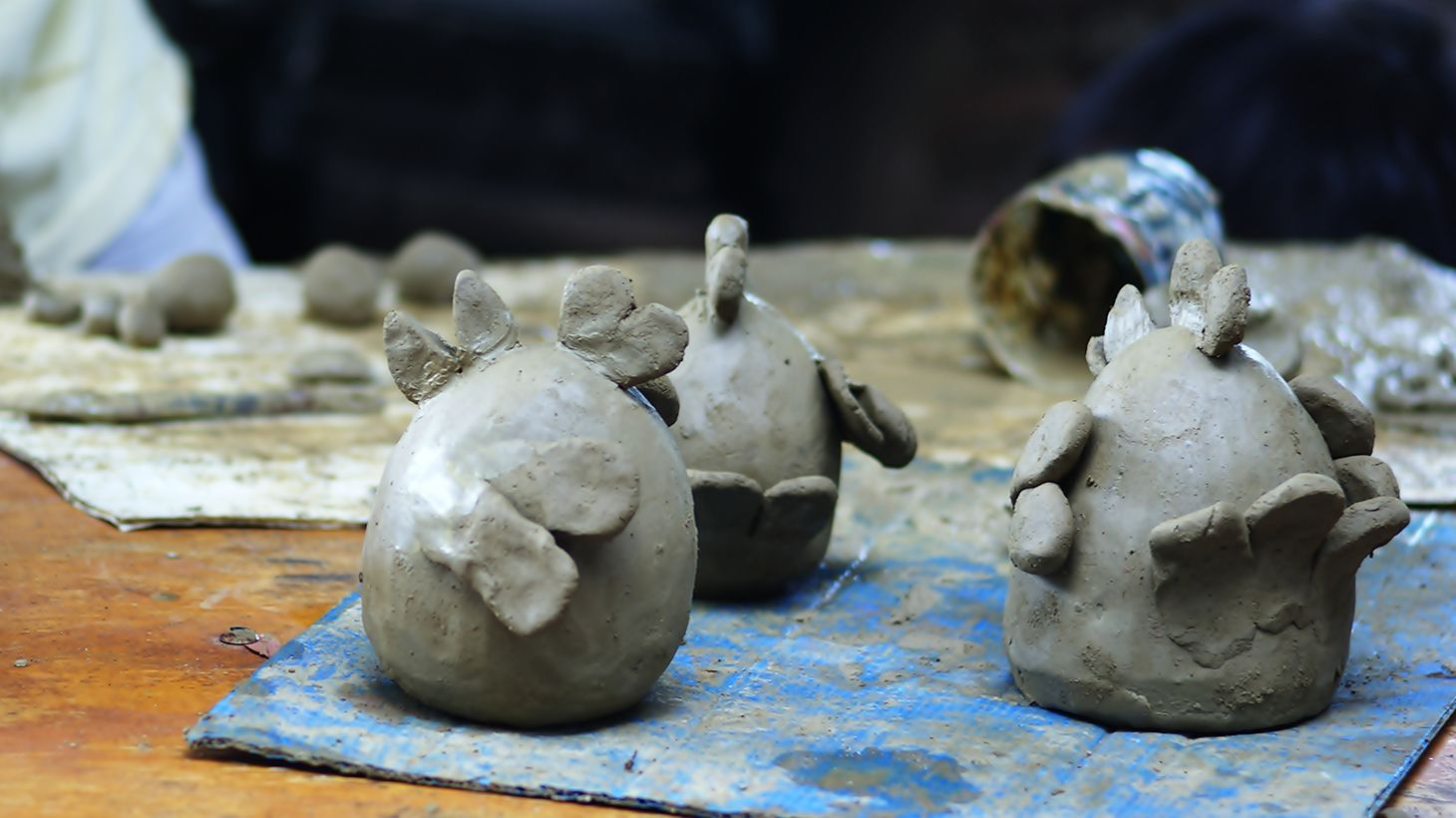 Two-Hour Clay & Sip Class in the City