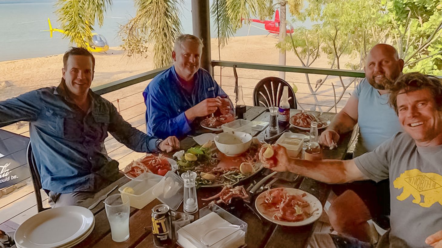 Five-Hour Helicopter Flight Pub Crawl with Four Iconic Top End Venue Visits 6