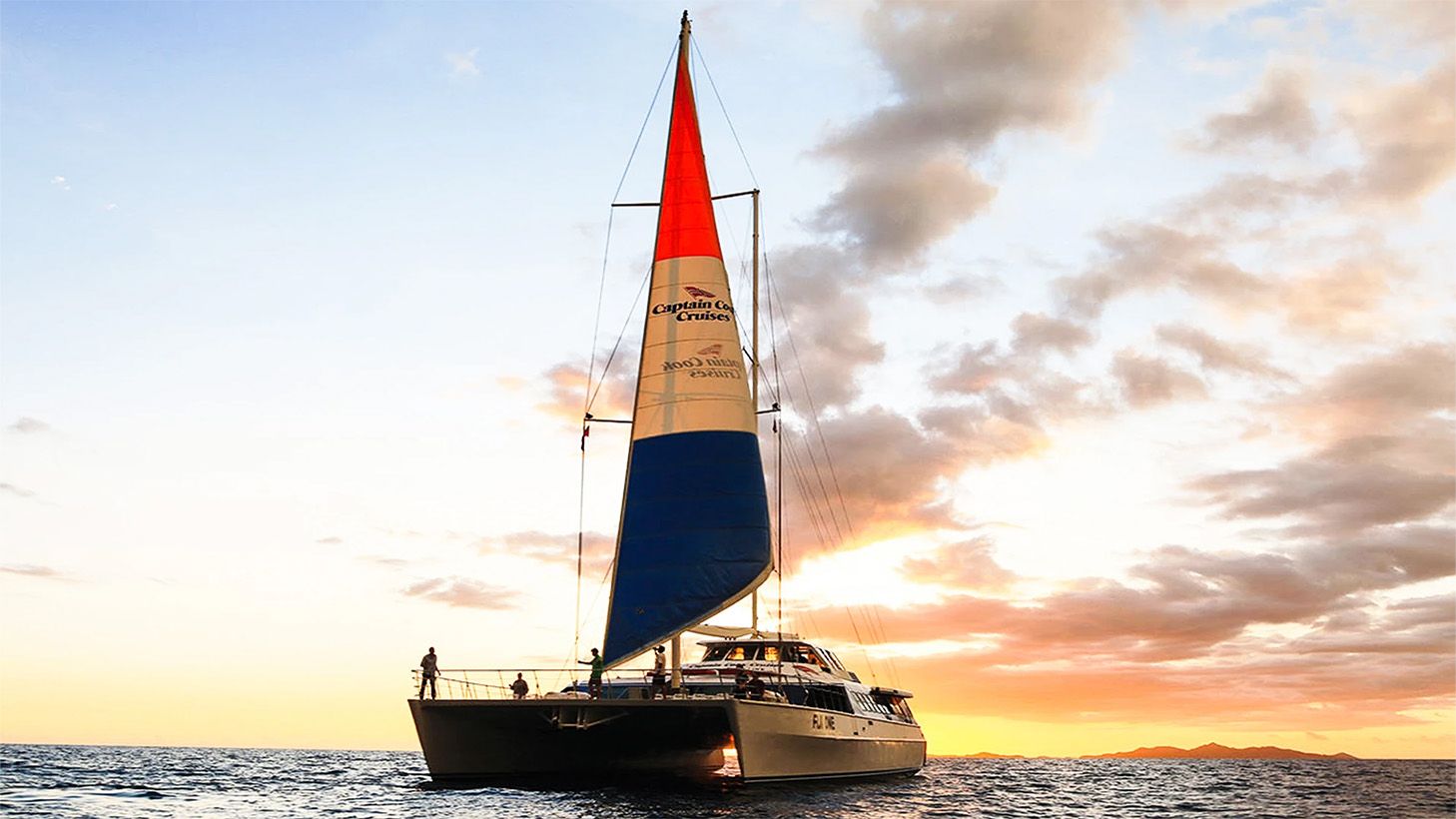 Captain Cook Cruises Three-Hour Sunset Cruise with Buffet Dinner, Welcome Drink & Transfers
