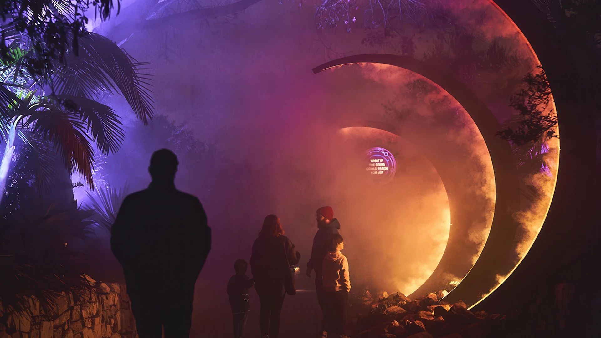 Astra Lumina Night Walk at Currumbin Wildlife Sanctuary