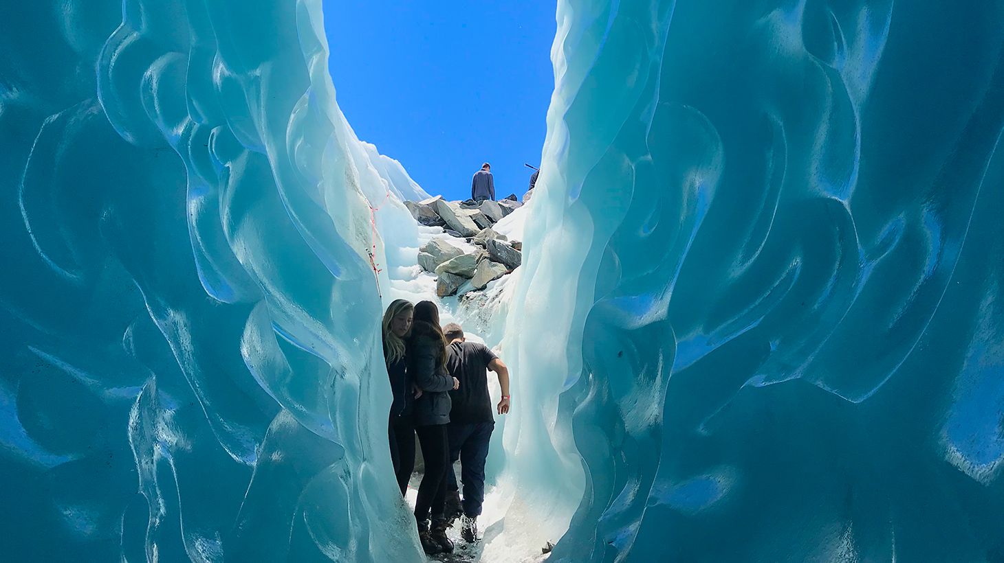 Full-Day Tasman Glacier Adventure Tour with Guided Glacier Hike, Scenic Helicopter Flight & Return Transfers