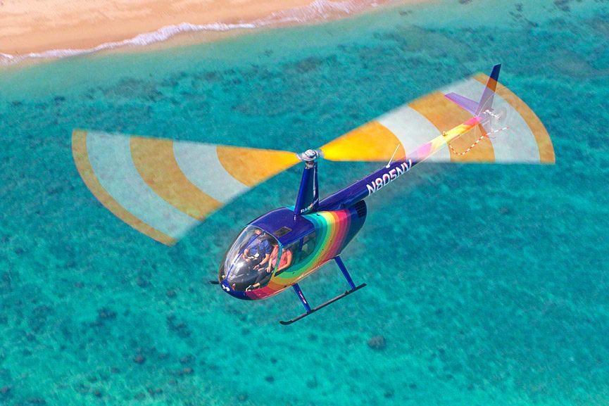 45-Minute Kona Coastal Sights Unseen Helicopter Tour