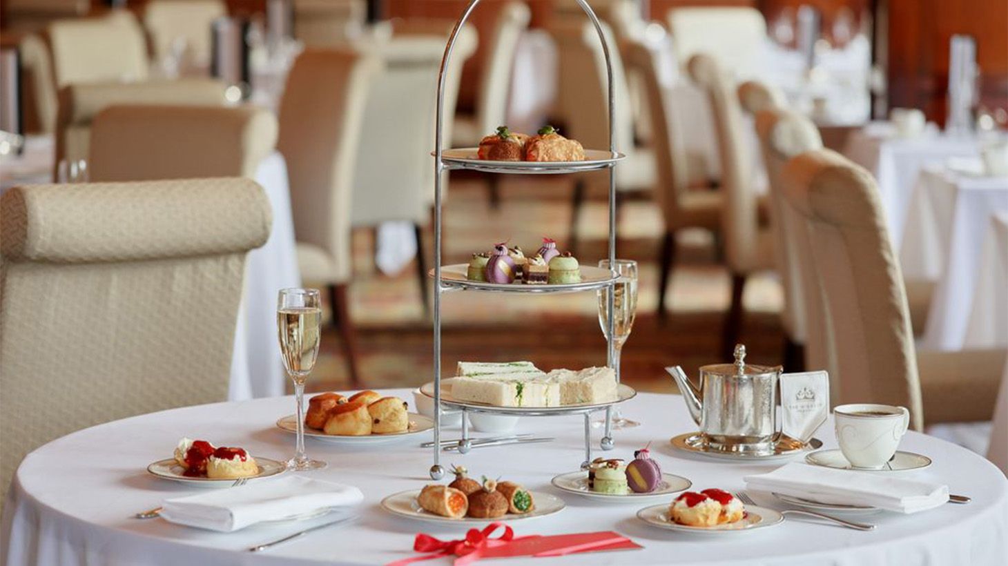 Weekday Afternoon Tea with Free-Flow French Sparkling at The Windsor