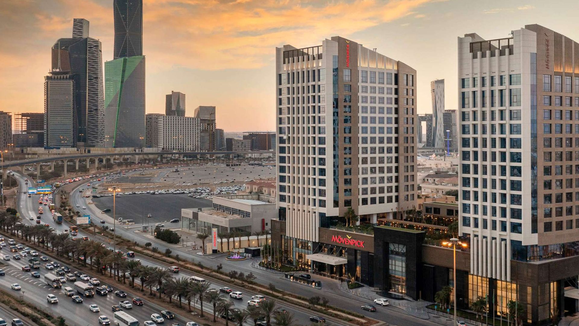 North Riyadh Mövenpick Residences with Onsite Dining, Outdoor Pool & Spa