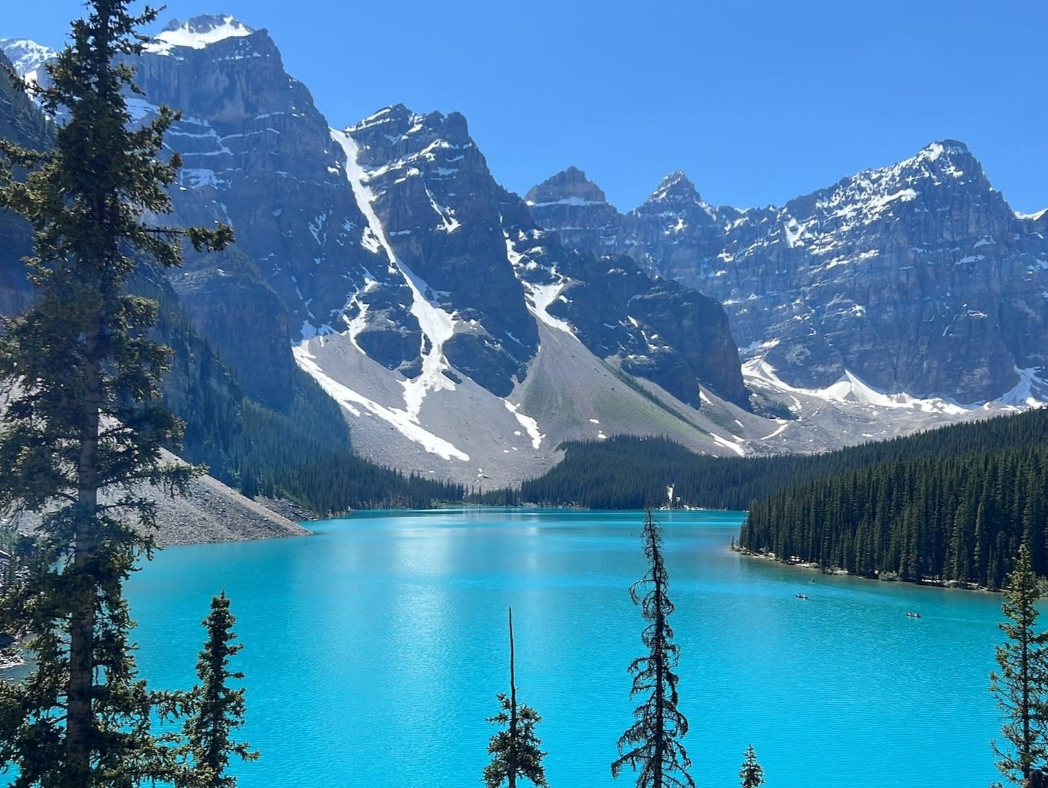 Juwelen der Rockies: Moraine Lake, Lake Louise, Emerald Lake, Takkakaw Falls