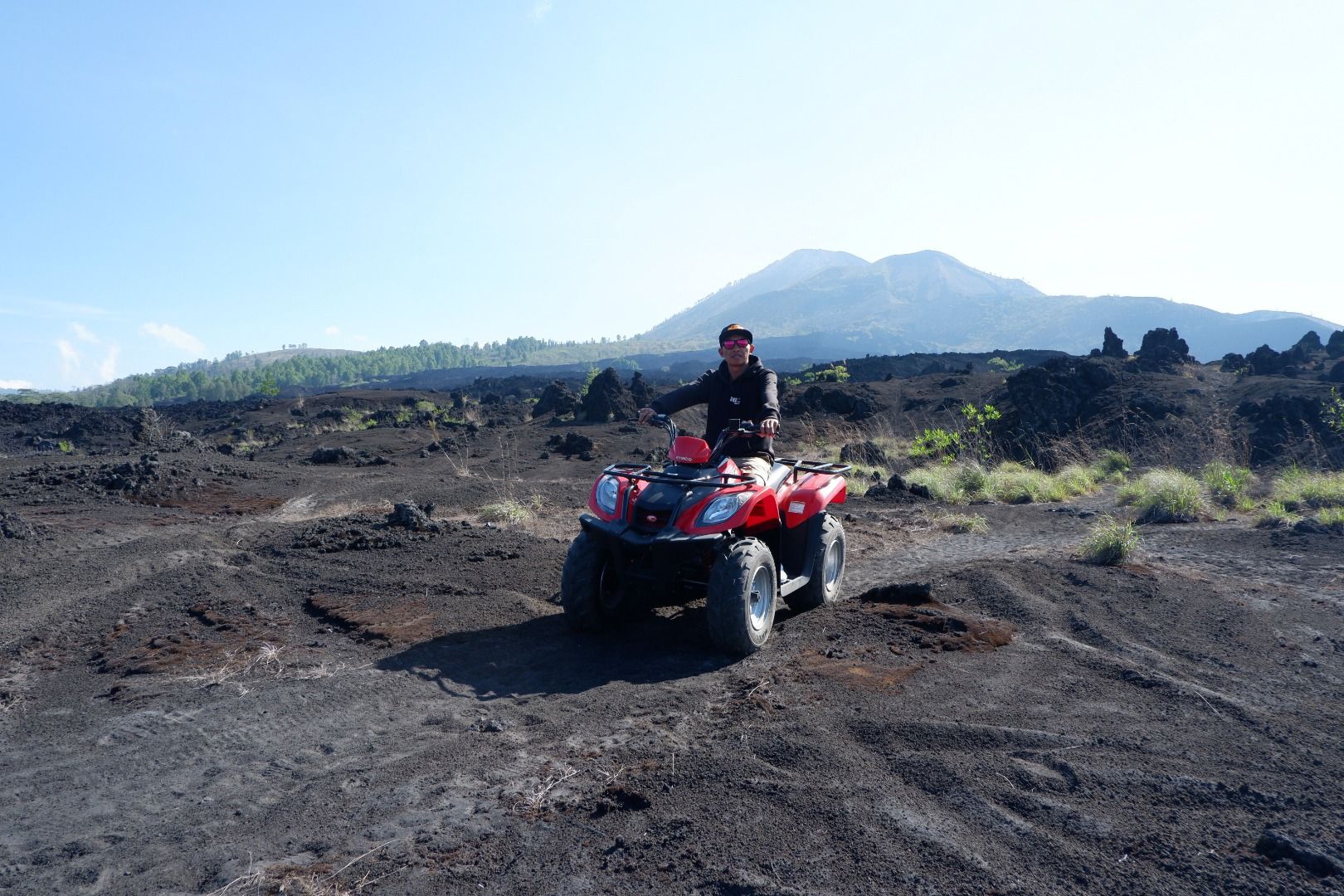 Mount Batur Black Lava Sand Quad Bike Experience in Bali