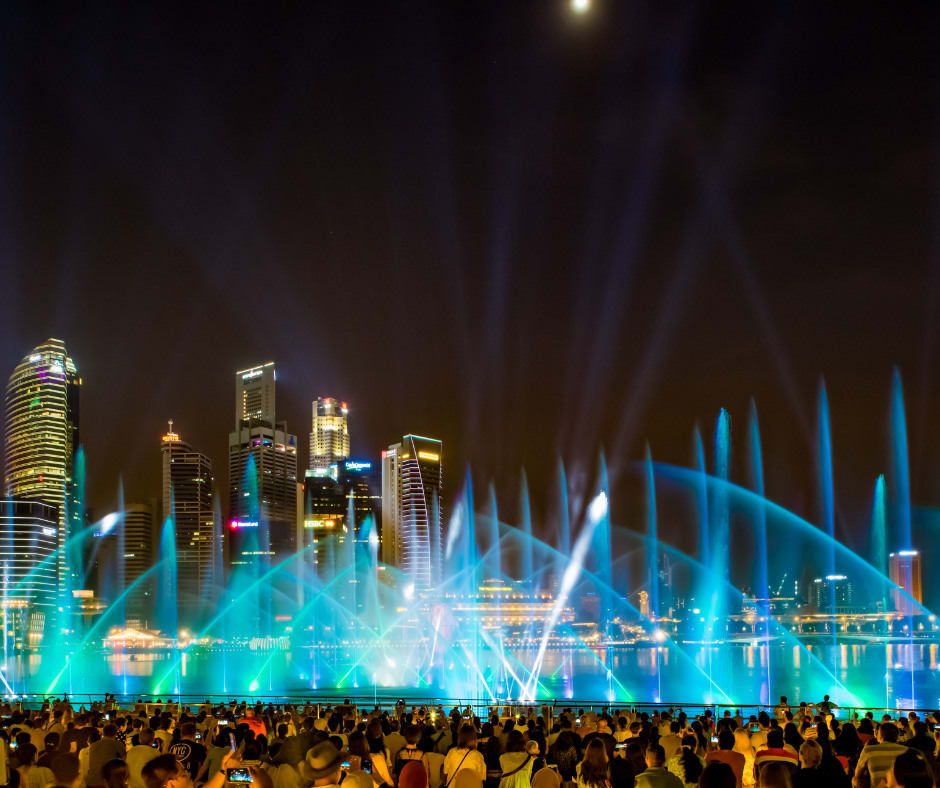 Marina Bay Night Walk with Spectra & Garden Rhapsody 5