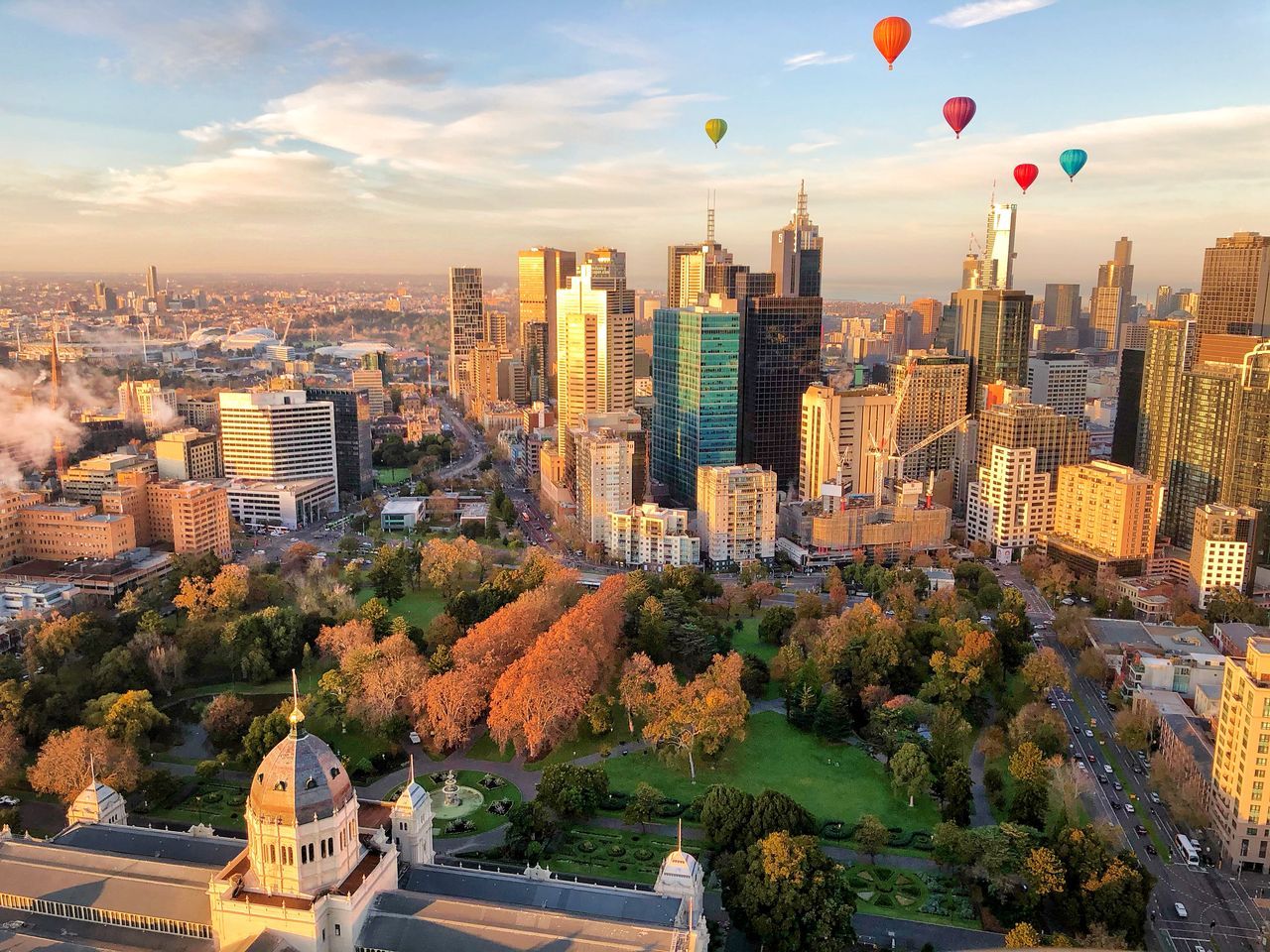 Sunrise Bucket List Hot Air Balloon Flight over CBD with Complimentary In-Flight Photos 1