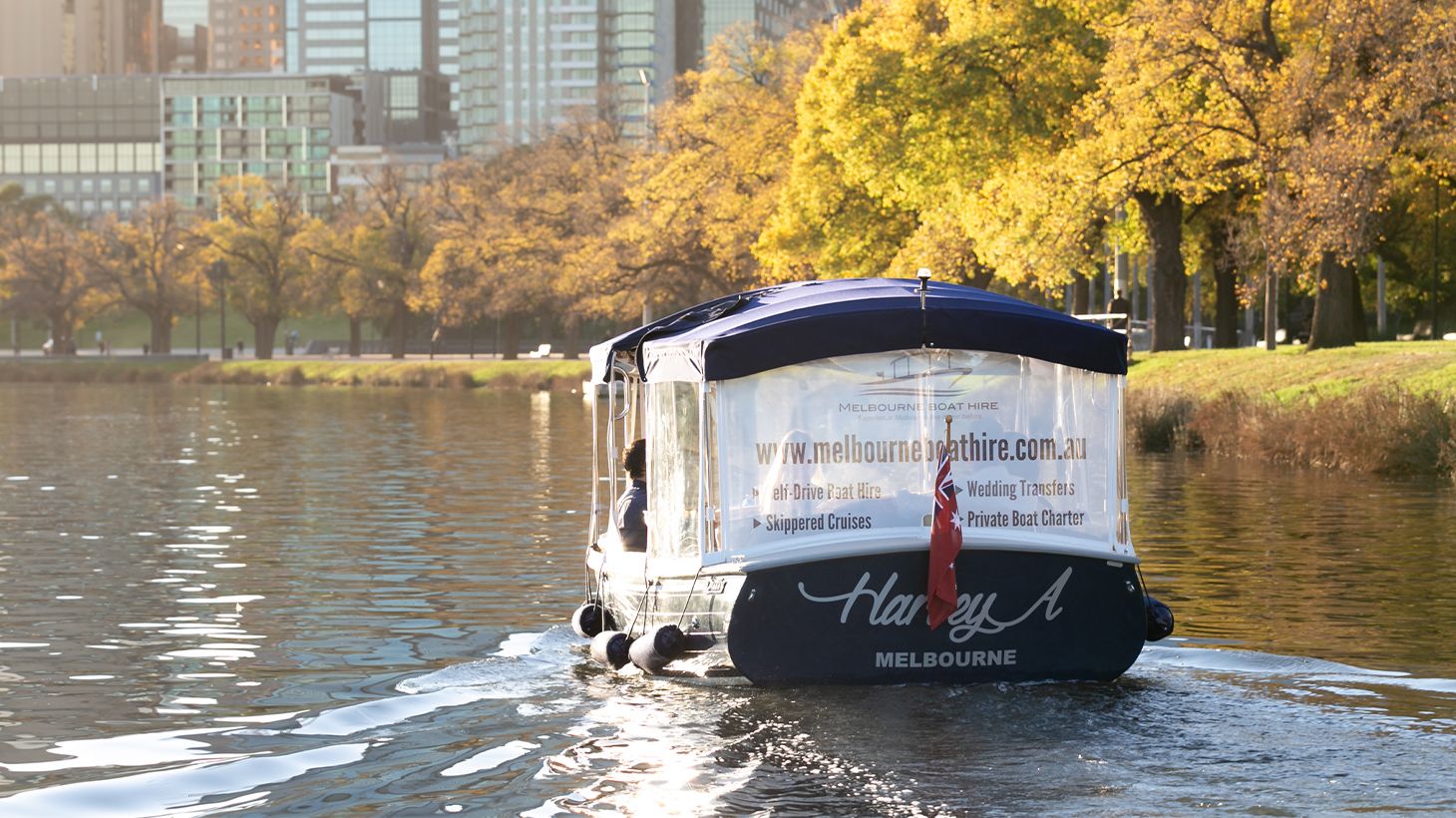 Two-Hour Self-Drive Electric Boat Hire on the Yarra River for Up to Ten Passengers 4
