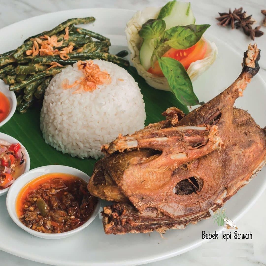 Bebek (Duck) Tepi Sawah Dining Experience in Ubud, Kuta, or Seminyak