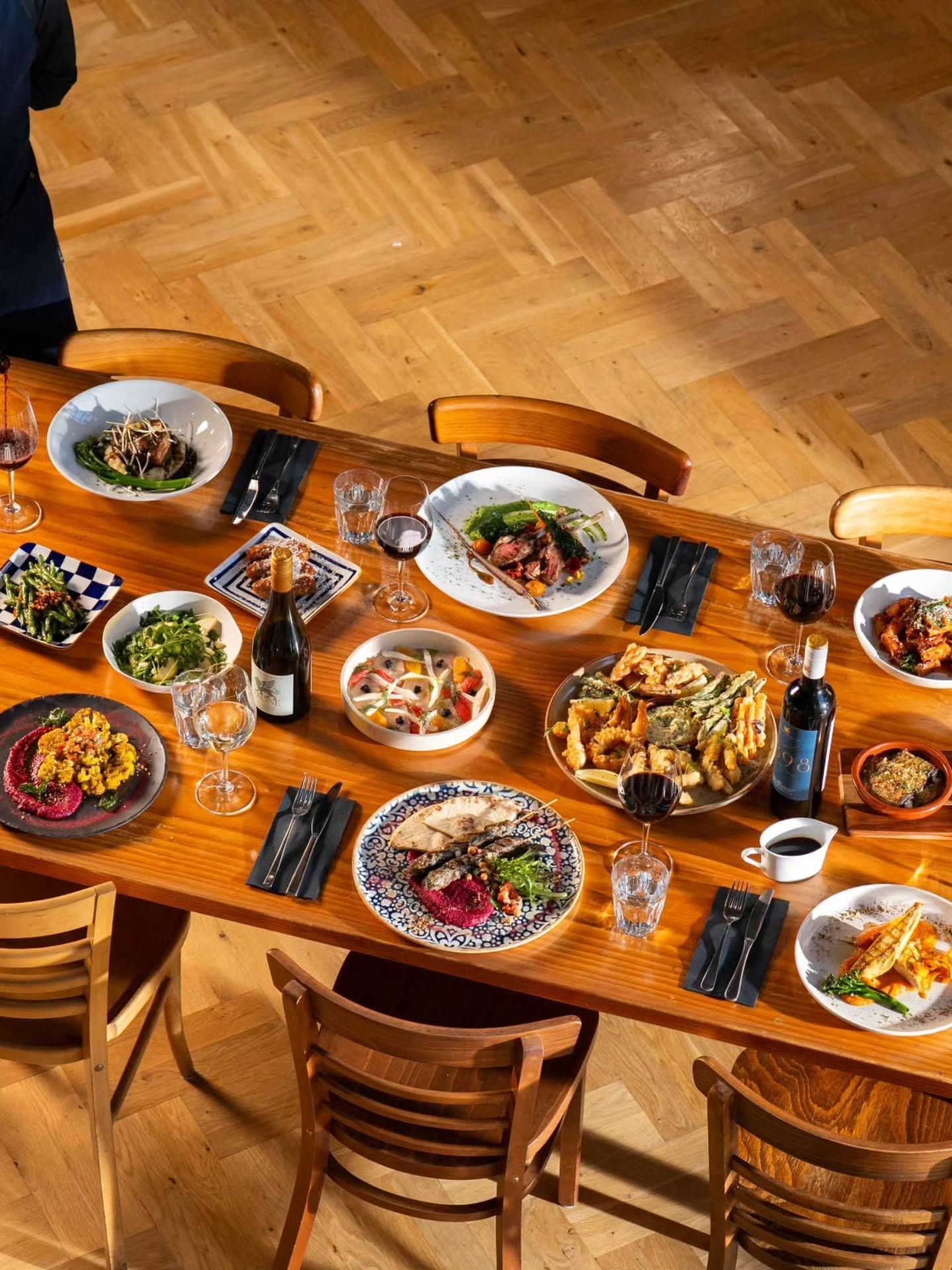 Indulge in a Multi-Course Mediterranean-Inspired Feed Me Menu with Cocktails on Arrival for Two at Lou's by Horizon