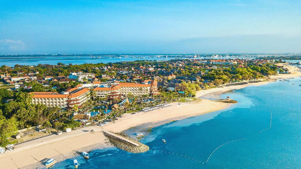 Aerial view of Grand Mirage Resort & Thalasso Bali