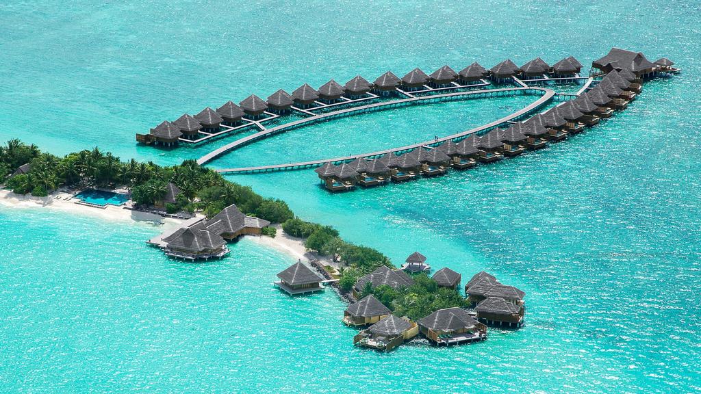 Aerial view of Taj Exotica Resort & Spa