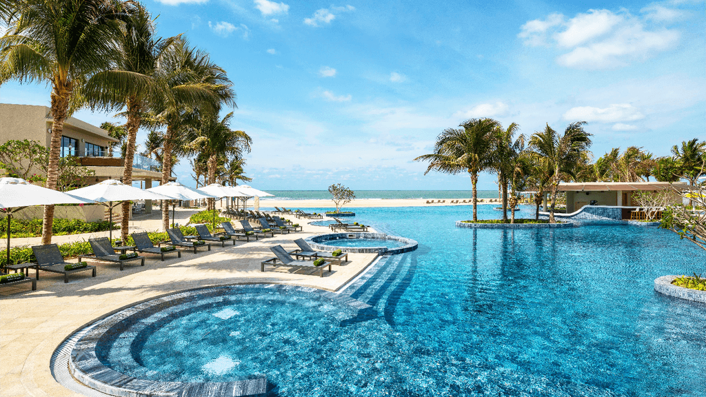 Pool at Meliá Ho Tram Beach Resort  