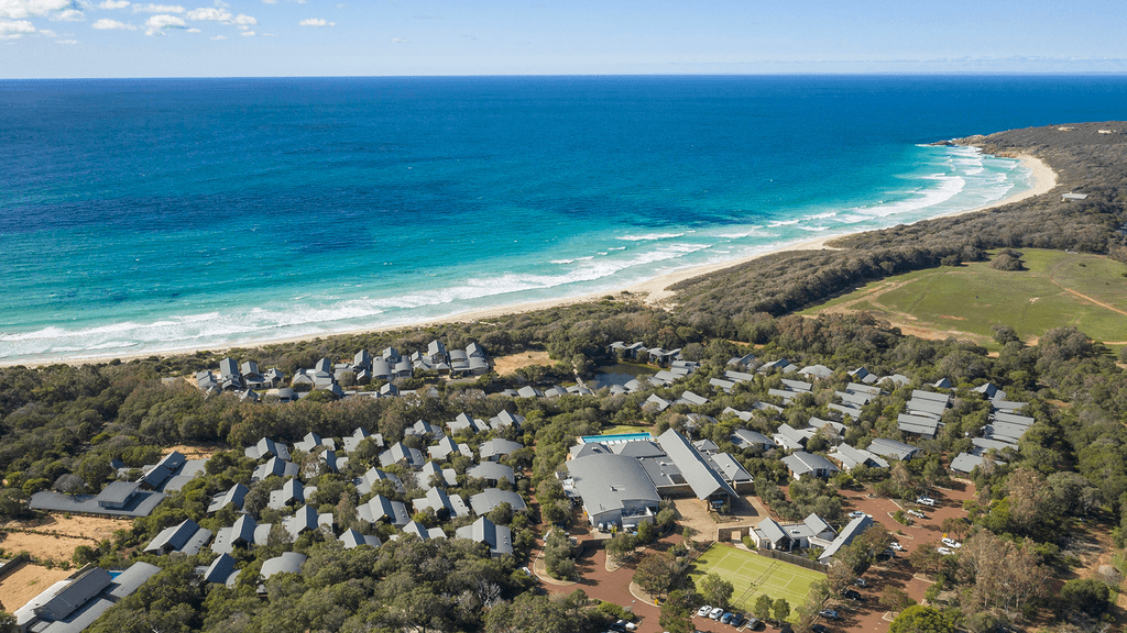Aerial view of Pullman Bunker Bay Resort, Margaret River Region