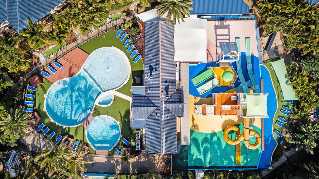 Aerial view of Turtle Beach Resort 