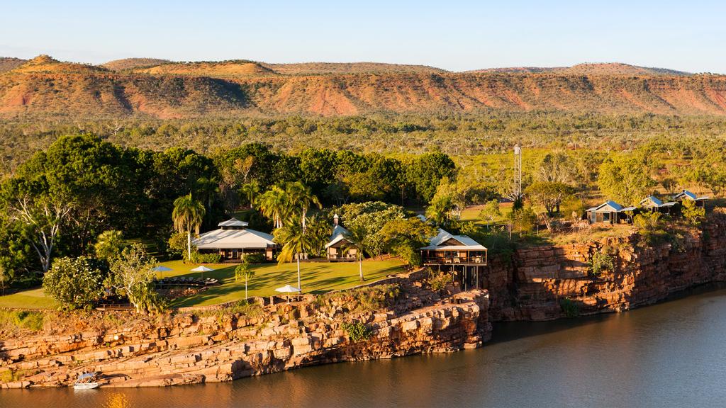A luxury lodge nestled in the Kimberley wilderness with stunning river views. 