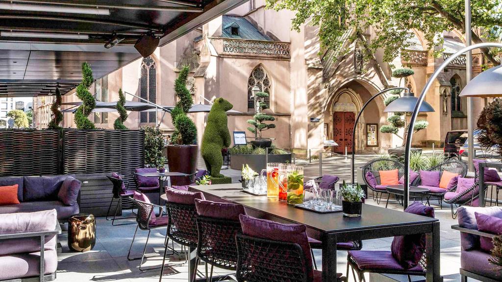 Sofitel Strasbourg Grande Île, outdoor dining, France.