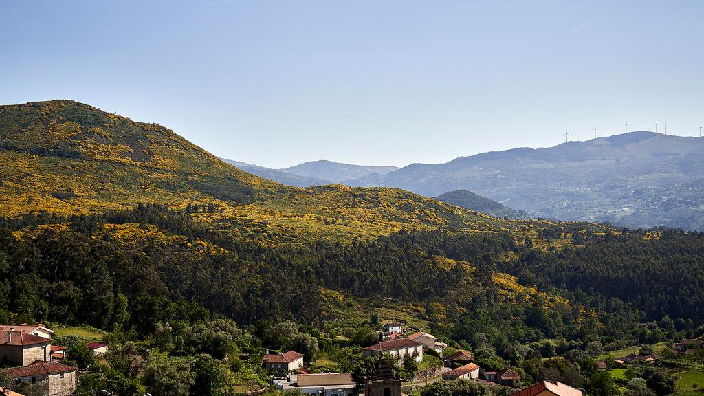 Panoramic mountain view near The Vinea Collection Hotel in Alto Minho.
