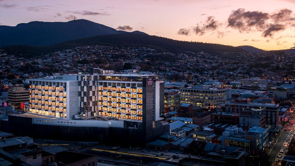Aerial view of Crowne Plaza Hobart, an IHG Hotel